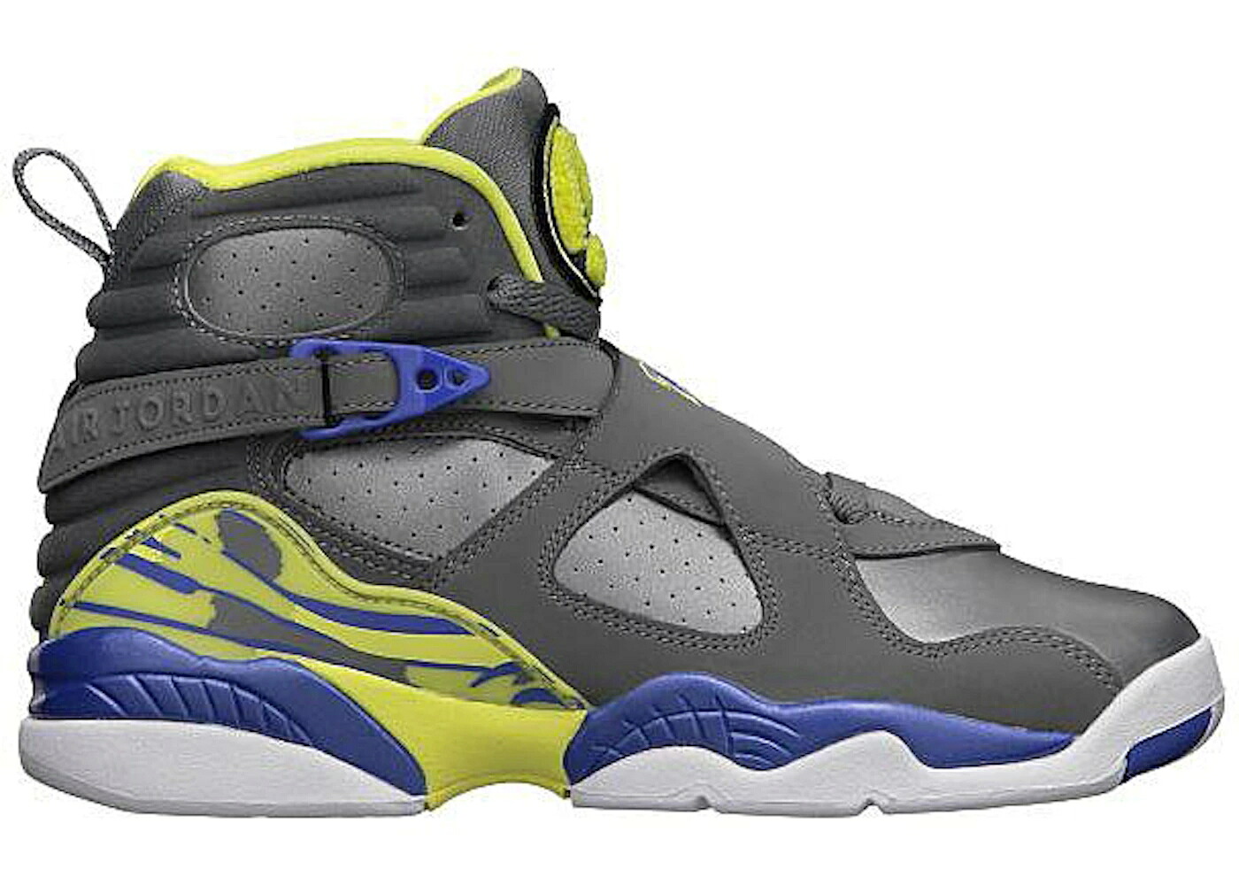 ナイキ ジョーダン 冷やりとした 薄墨色 薄墨色 お坊っちゃん キッズ JORDAN 8 RETRO LANEY (GS) / COOL GREY VLT FRC ELECTRC YLLW もの言う花 マタニティ スニーカー