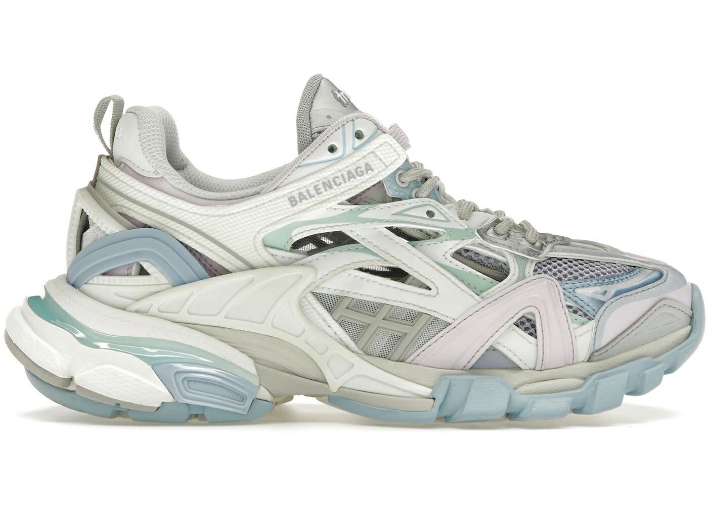 バレンシアガ 白いこと 白いこと サクラ色 青み 青色 TRACK.2 WOMEN\u0027S スニーカー レディース BALENCIAGA PASTEL (WOMEN\u0027S) / WHITE PINK BLUE