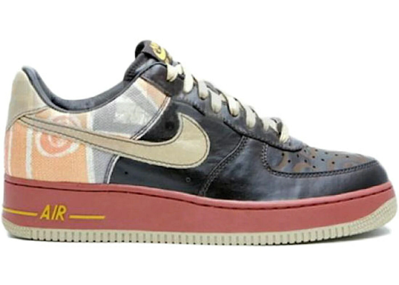 ナイキ 茶色 ブラウン エアフォース スニーカー メンズ NIKE AIR FORCE 1 LOW BHM (2008) / TWEED BROWN