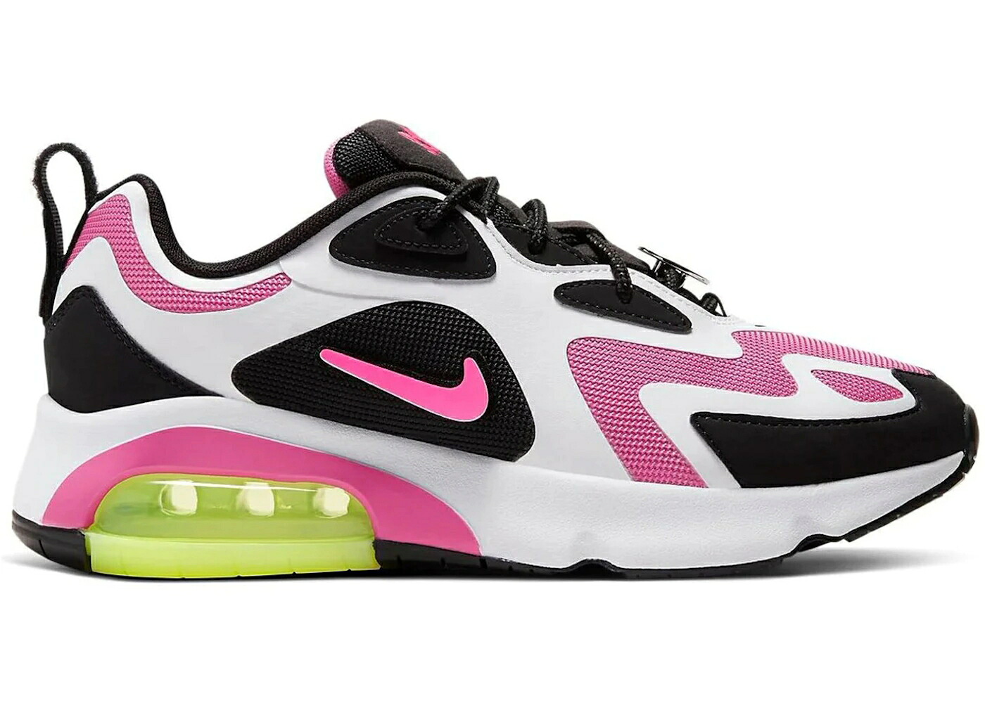 ナイキ マックス 黒いこと 黒いこと サクラ色 大気圏マックス WOMEN\u0027S スニーカー レディース NIKE AIR MAX 200 HAVE A DAY (WOMEN\u0027S) / BLACK HYPER PINK COSMIC FUCHSIA