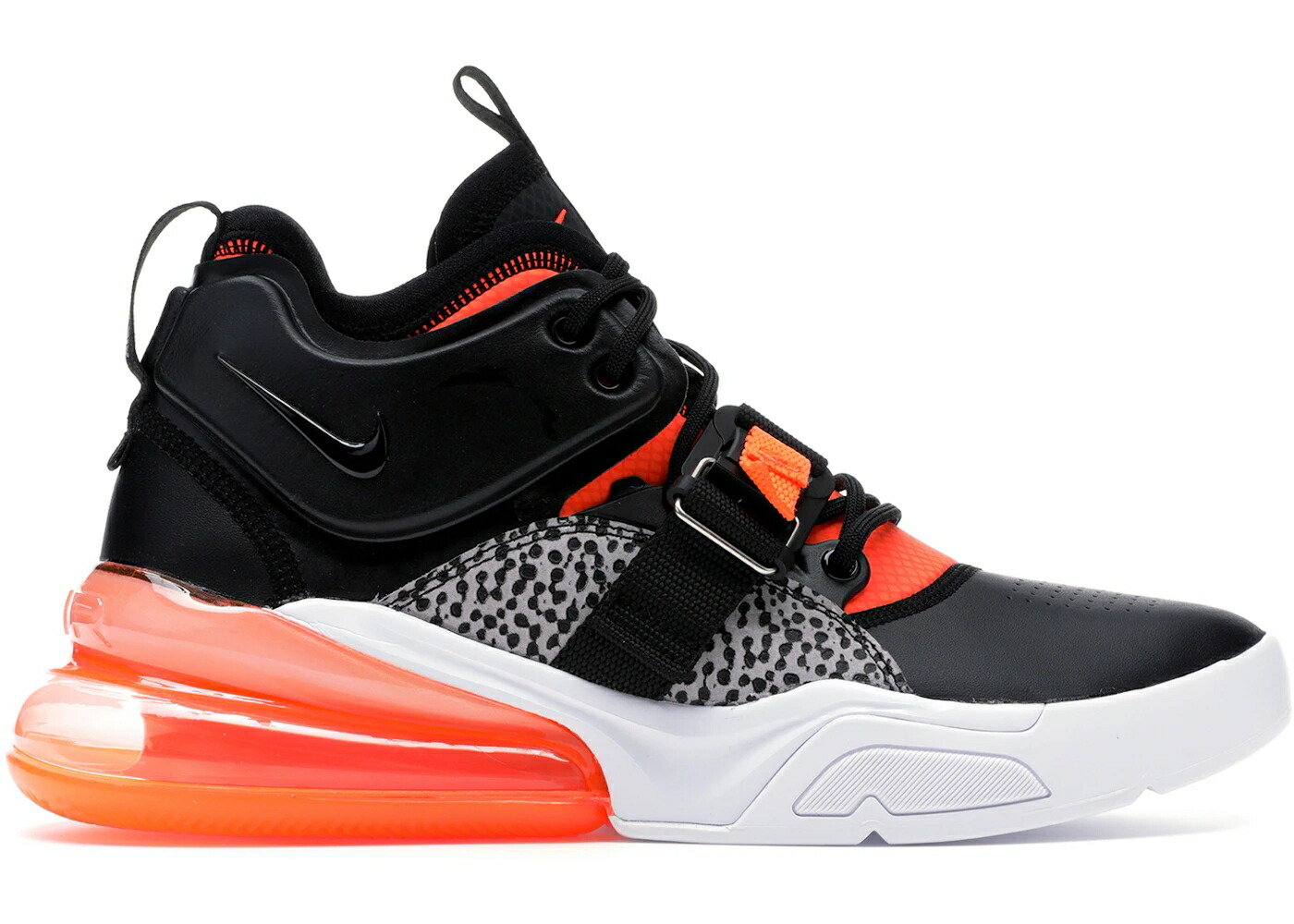 ナイキ サファリ 黒いこと 黒いこと クリムゾン 薄墨色 薄墨色 空軍 スニーカー メンズ NIKE AIR FORCE 270 SAFARI / BLACK HYPER CRIMSON WOLF GREY