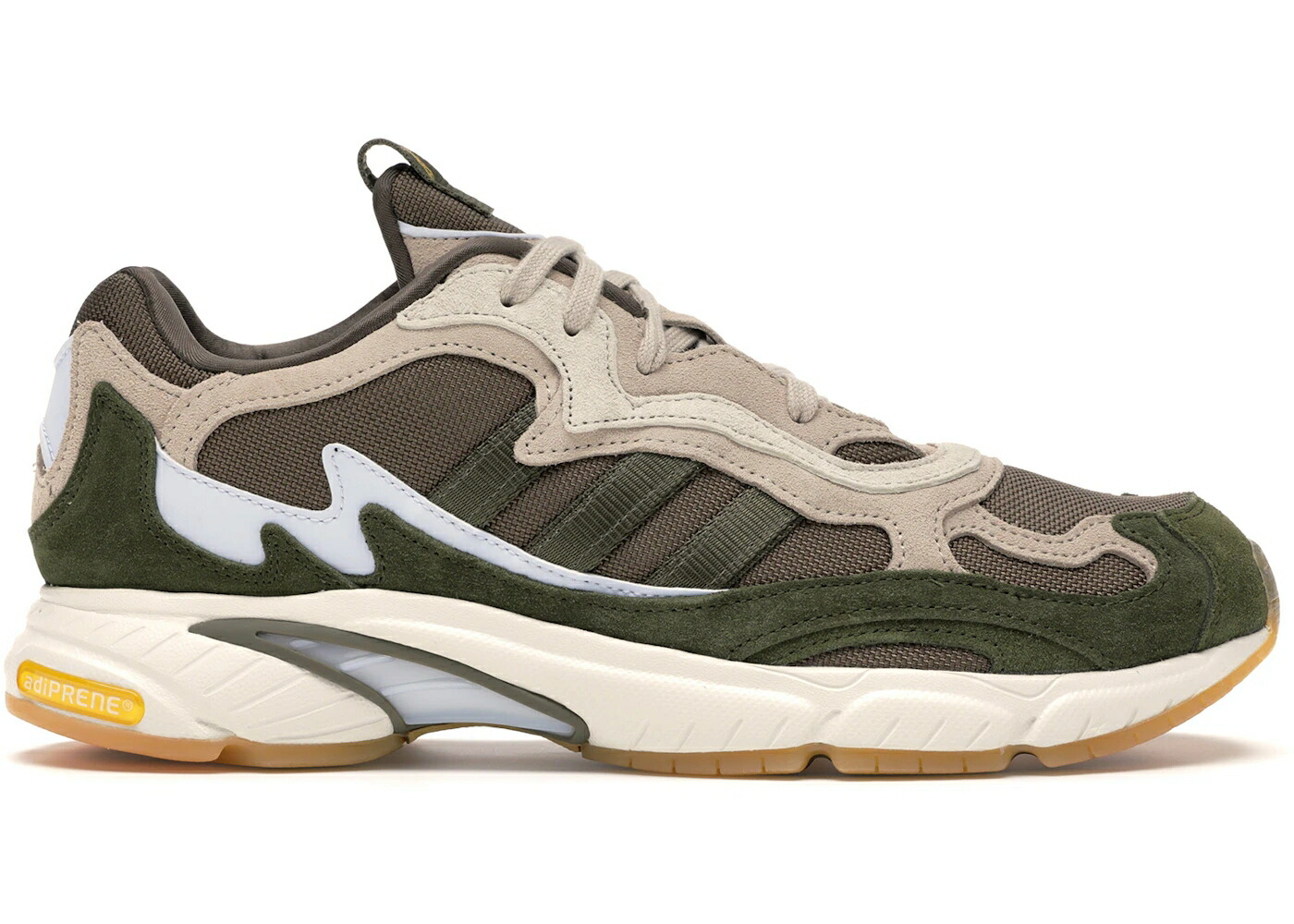アディダス ラン 緑 グリーン 茶色 ブラウン スニーカー メンズ ADIDAS TEMPER RUN SAINT ALFRED / GREEN BROWN BROWN