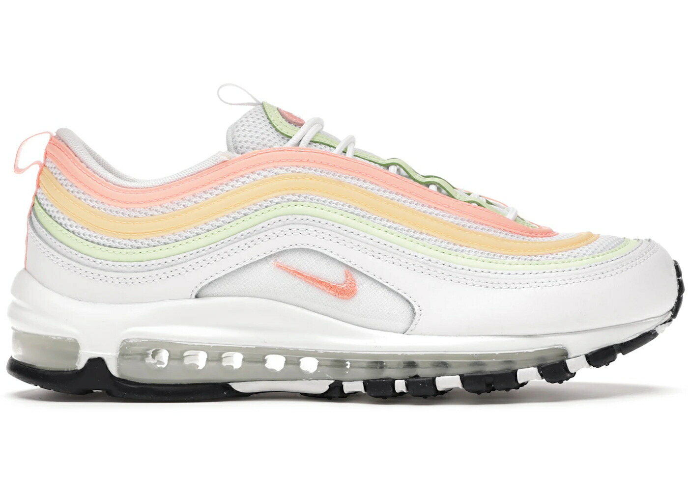 ナイキ マックス さくら色 白いこと 白いこと エア湖マックス WOMEN\u0027S スニーカー レディース NIKE AIR MAX 97 MELON TINT BARELY VOLT ATOMIC PINK (WOMEN\u0027S) / WHITE MELON TINT BARELY VOLT