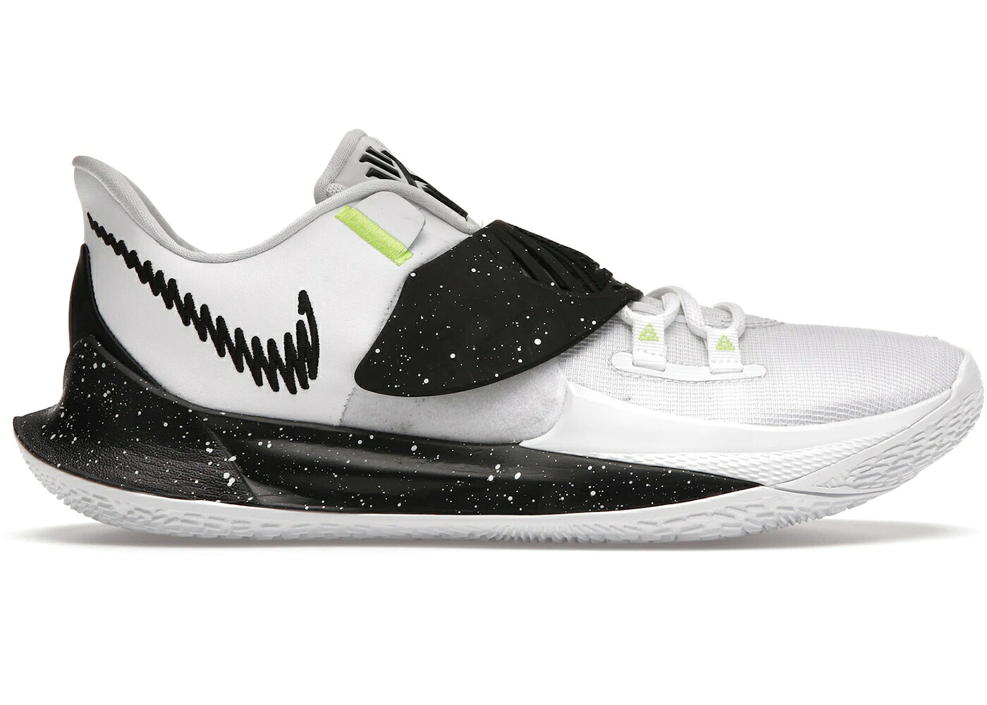 ナイキ カイリー 野球クラブ 白いこと 白いこと 黒いこと 黒いこと スニーカー メンズ NIKE KYRIE LOW 3 TEAM WHITE BLACK / WHITE BLACK BLACK