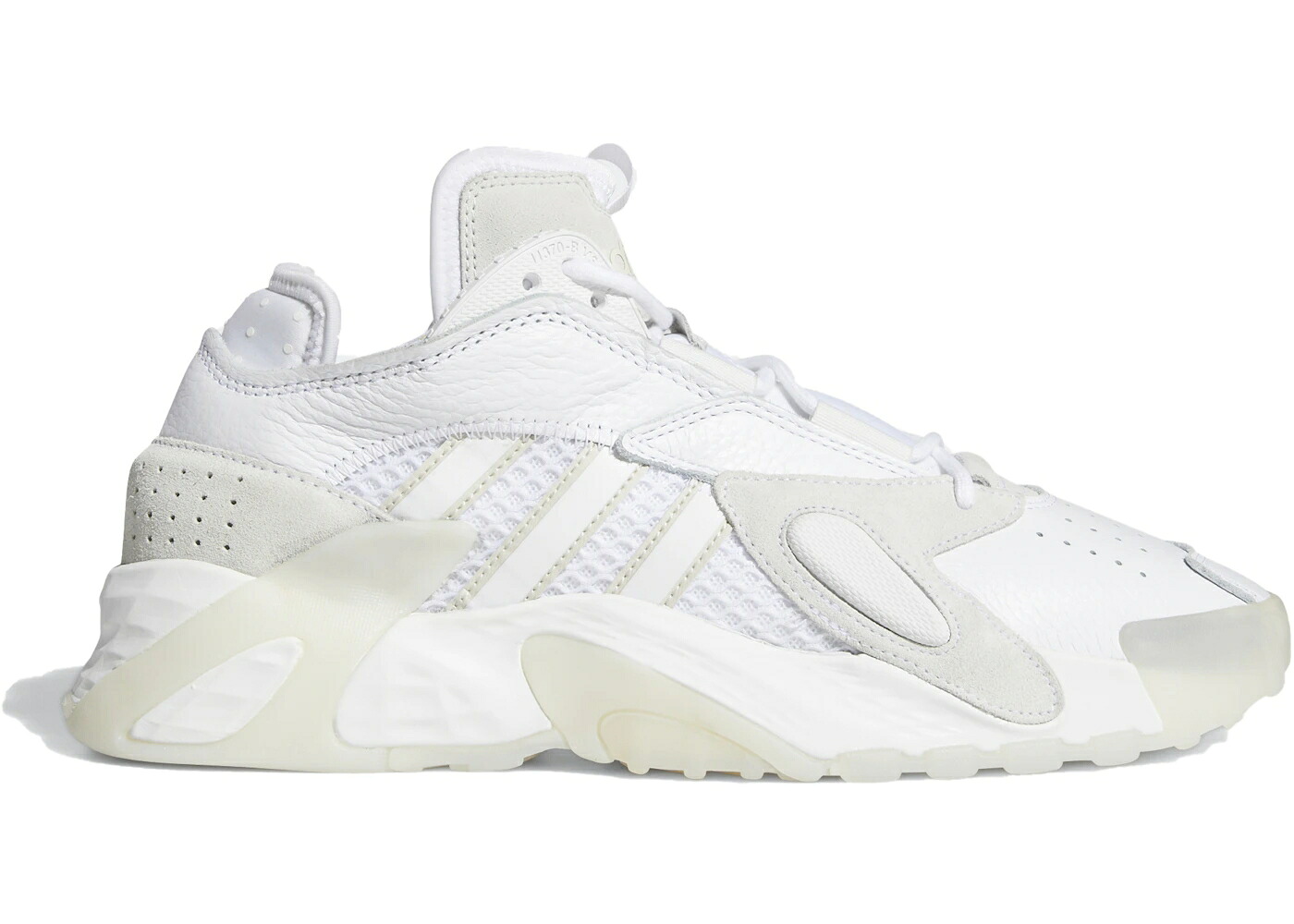 アディダス ストリートボール 白色 ホワイト スニーカー メンズ ADIDAS STREETBALL CLOUD WHITE / CLOUD WHITE CRYSTAL WHITE