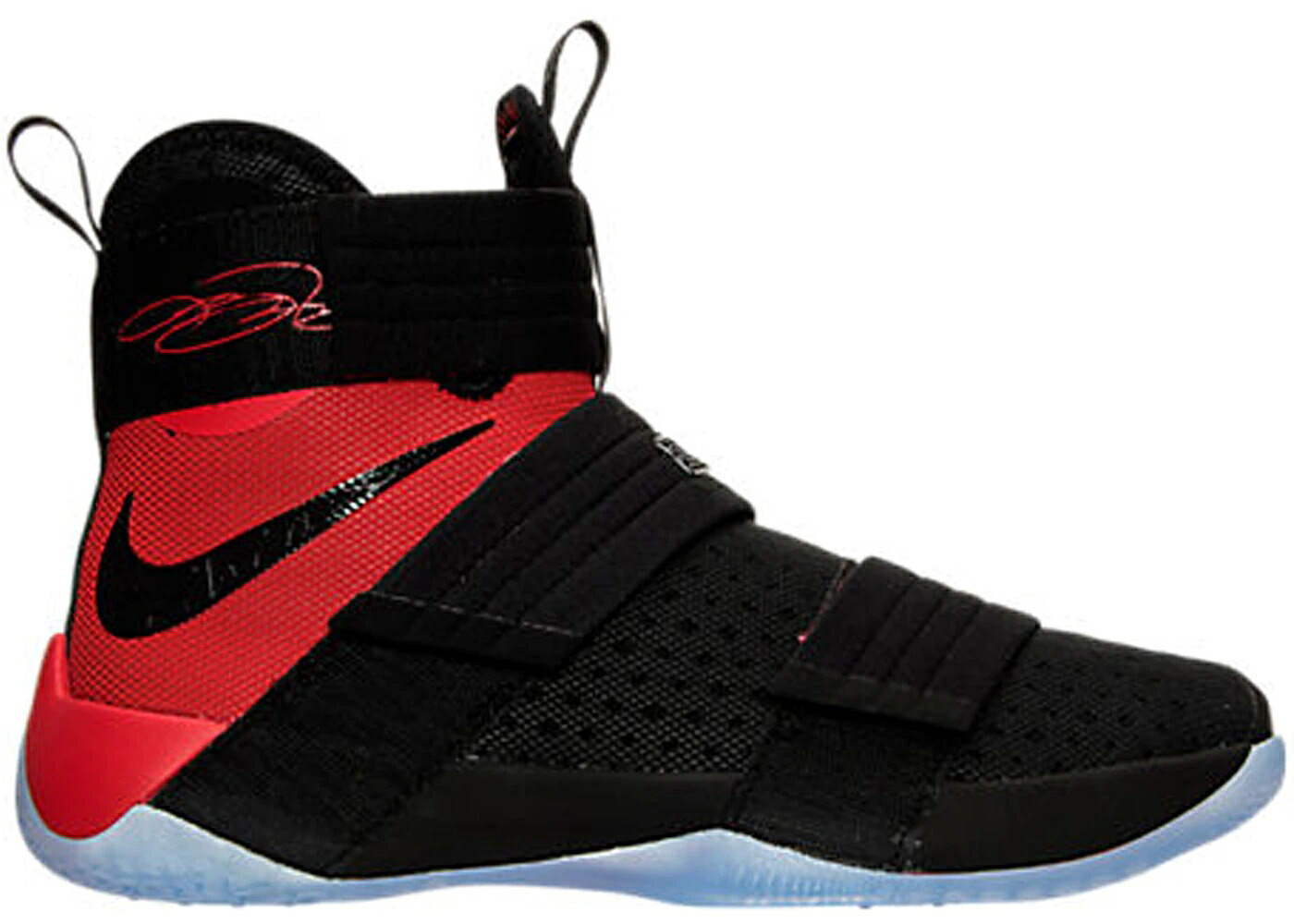 ナイキ レブロン 望遠レンズ ソルジャー 黒いこと 黒いこと 赤 赤いこと スニーカー メンズ NIKE LEBRON ZOOM SOLDIER 10 BLACK UNIVERSITY RED / BLACK BLACK UNIVERSITY RED