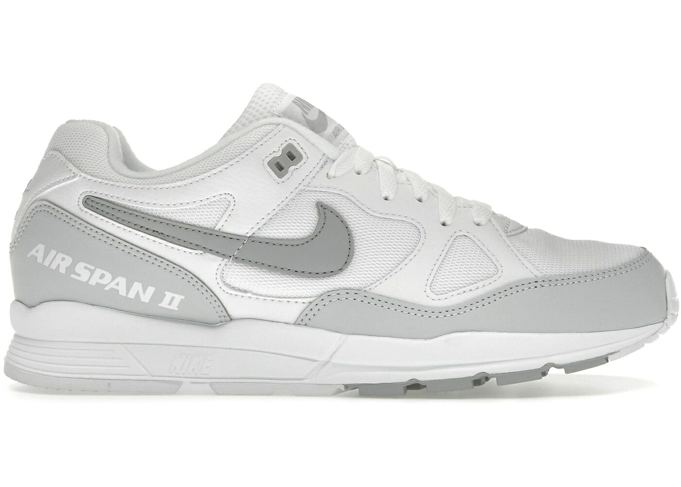 ナイキ 白いこと 白いこと 薄墨色 薄墨色 純然たる プラチナム スニーカー メンズ NIKE AIR SPAN 2 WHITE WOLF GREY / WHITE WOLF GREY PURE PLATINUM