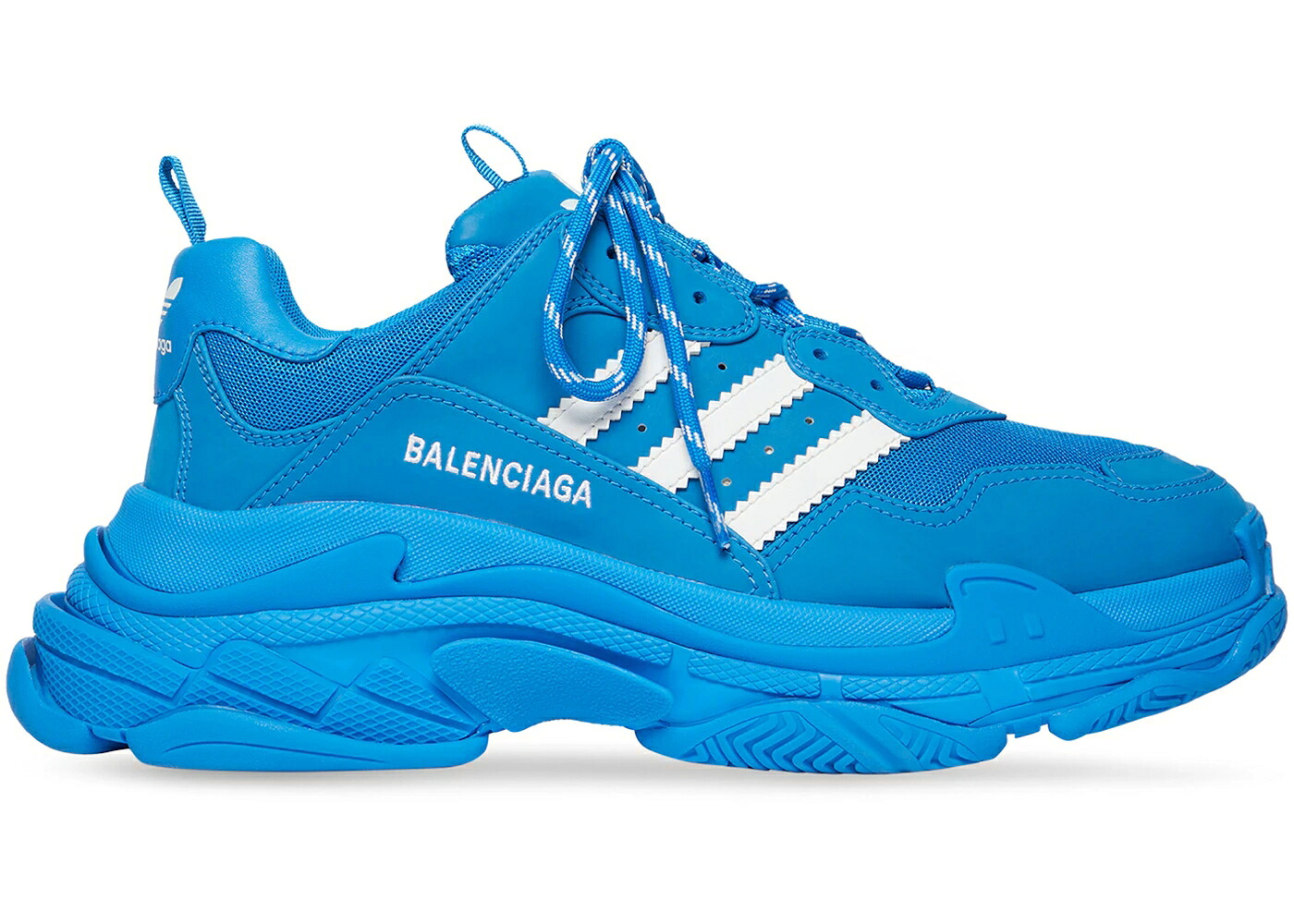 バレンシアガ アディダス 青み 青色 白いこと 白いこと WOMEN\u0027S スニーカー レディース BALENCIAGA X ADIDAS TRIPLE S BLUE WHITE (WOMEN\u0027S) / BLUE WHITE