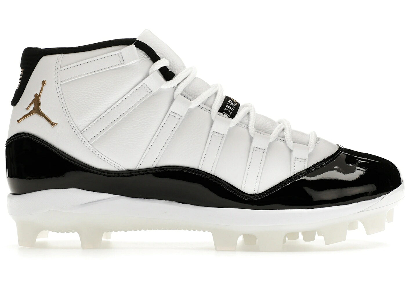 ナイキ ジョーダン 白いこと 白いこと 黒いこと 黒いこと ゴールド スニーカー メンズ JORDAN 11 RETRO MCS CLEAT DMP GRATITUDE / WHITE BLACK METALLIC GOLD