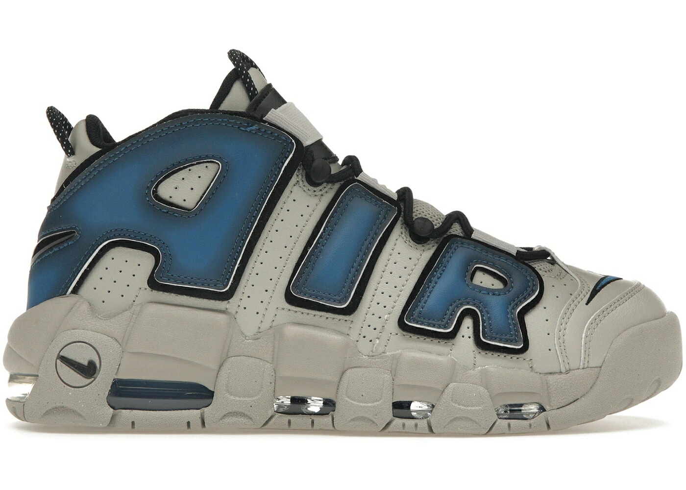 ナイキ アップテンポ 青色 ブルー ピュア プラチナム エアモアアップテンポ モアテン スニーカー メンズ NIKE AIR MORE UPTEMPO INDUSTRIAL BLUE / PURE PLATINUM BURNISHED TEAL