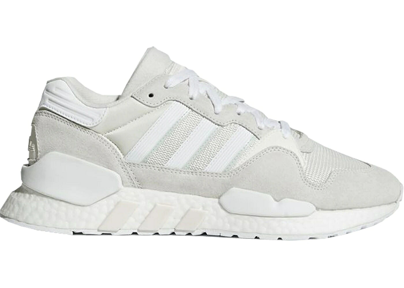 アディダス 白色 ホワイト スニーカー メンズ ADIDAS ZX 930 X EQT NEVER MADE PACK TRIPLE WHITE / WHITE WHITE WHITE 54,600円