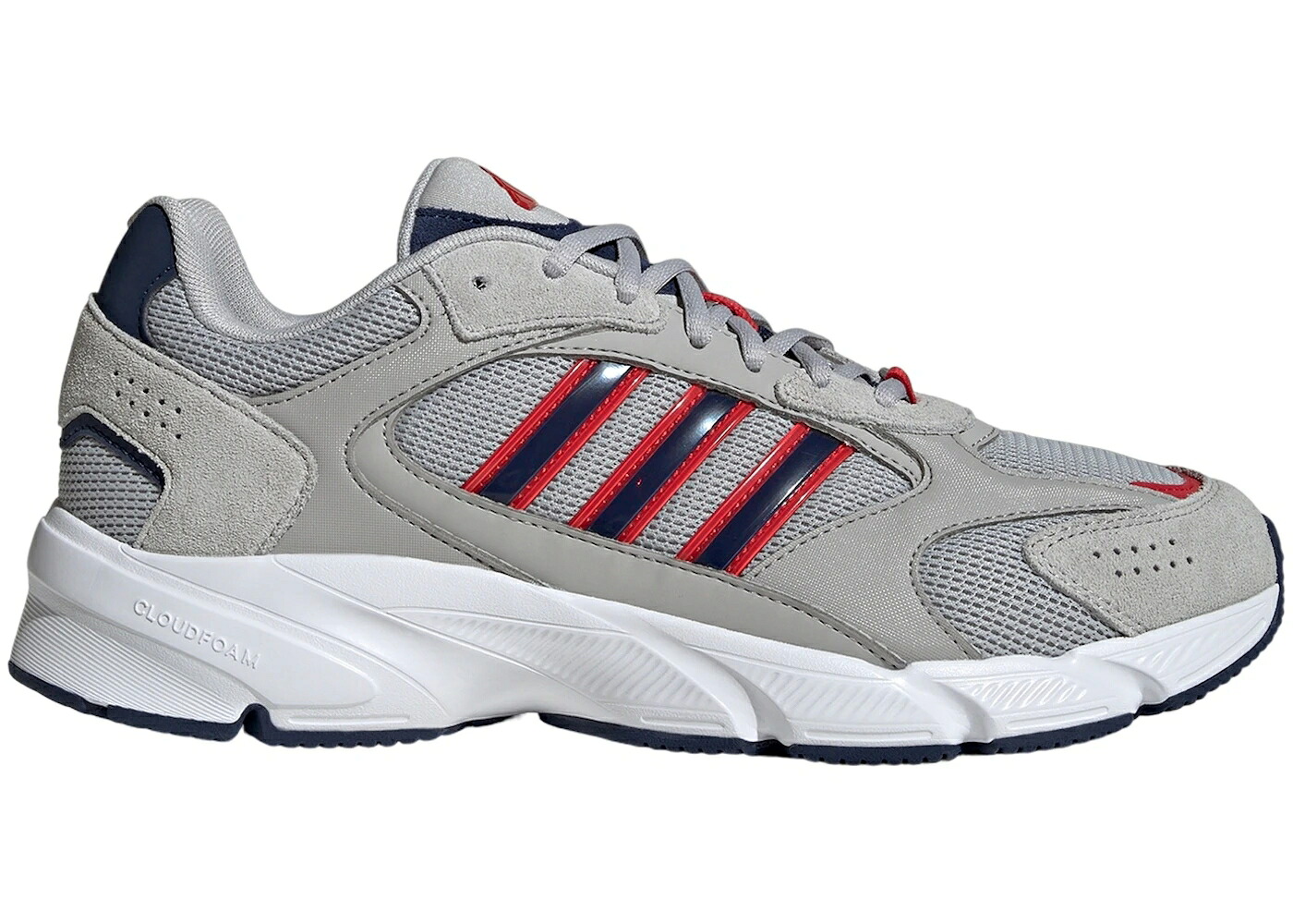 アディダス 灰色 グレー チーム 紺色 ネイビー 青色 ブルー スニーカー メンズ ADIDAS CRAZYCHAOS 2000 GREY TEAM NAVY BLUE / GREY TWO TEAM NAVY BLUE 2 GREY