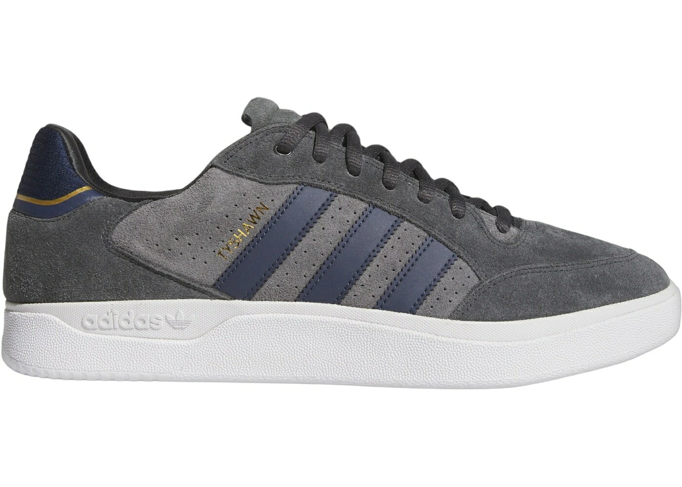 アディダス カーボン 灰色 グレー スニーカー メンズ ADIDAS TYSHAWN LOW CARBON GREY / CARBON CARBON GREY FIVE