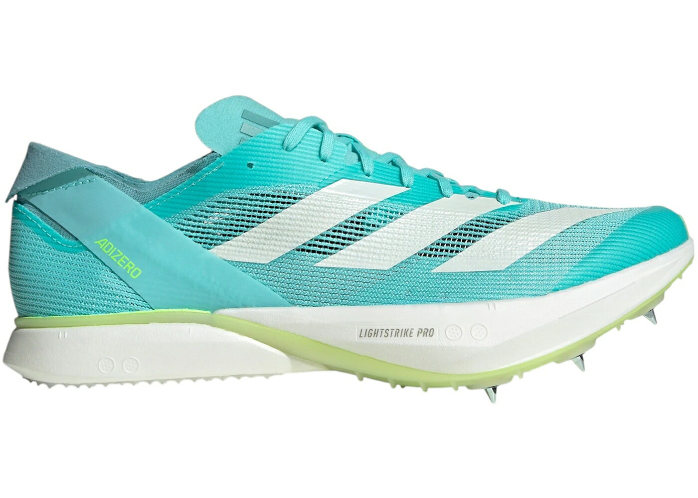 アディダス アディゼロ アバンティ アヴァンティ アクア ゼロ スニーカー メンズ ADIDAS ADIZERO AVANTI FLASH AQUA ZERO METALIC LUCID LEMON / FLASH AQUA ZERO METALIC LUCID