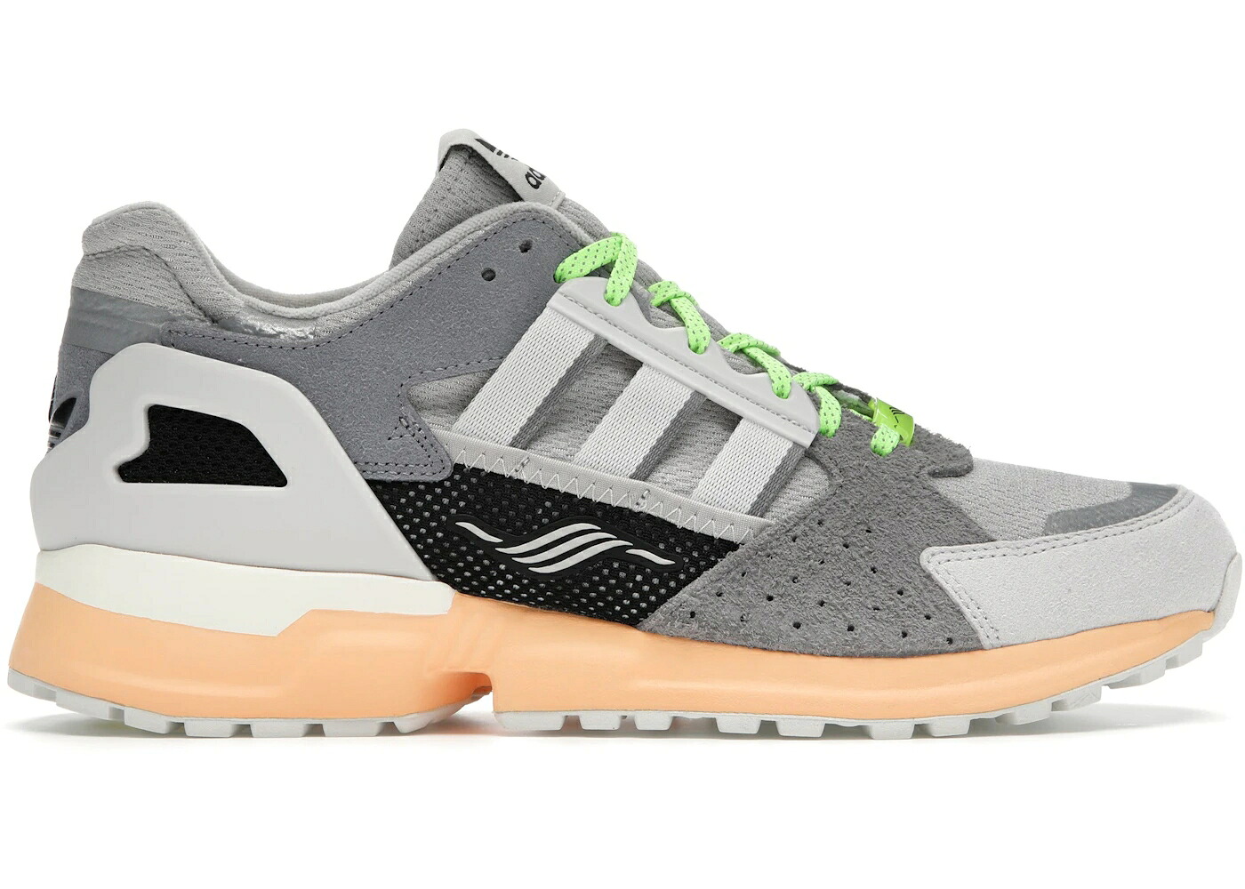 アディダス 灰色 グレー 橙 オレンジ グレイ 白色 ホワイト スニーカー メンズ ADIDAS ZX 10000 C GREY ACID ORANGE / GRAY TWO CRYSTAL WHITE ACID