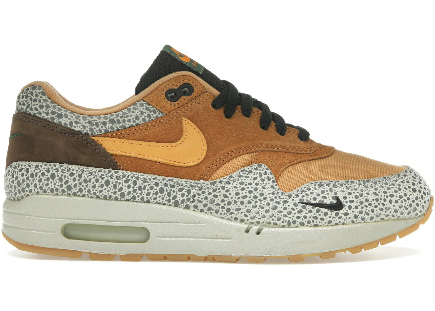 ナイキ マックス サファリ 橙 オレンジ エアマックス スニーカー メンズ NIKE AIR MAX 1 ATMOS SAFARI (2002) / FLAX TENNESEE ORANGE CHESTNUT|スニケス