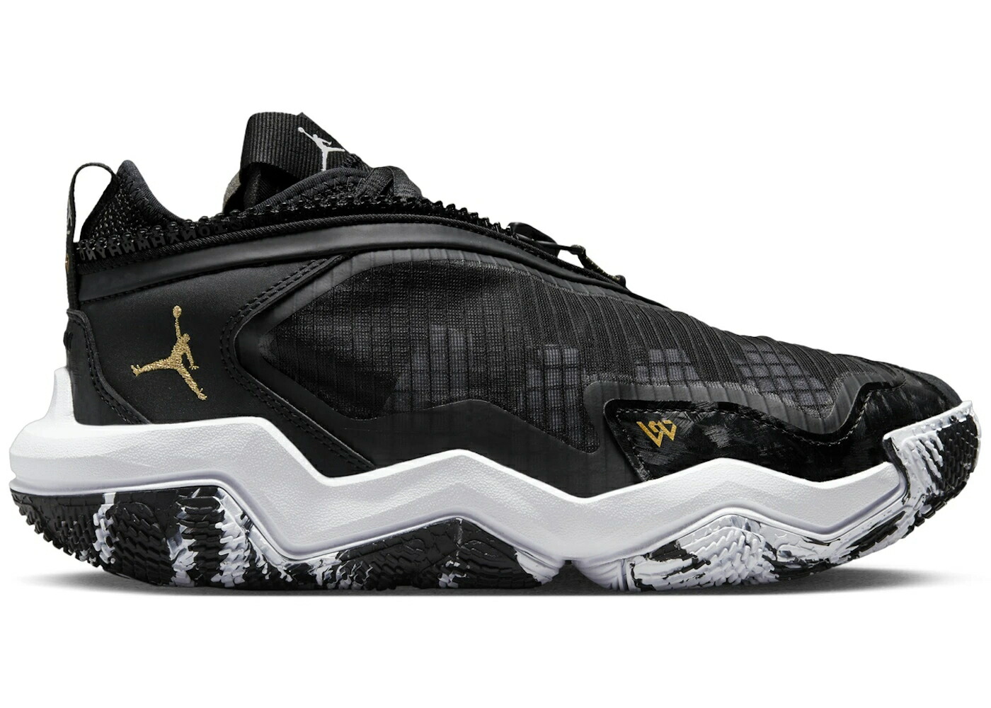 ナイキ ジョーダン 黒いこと 黒いこと 白いこと 白いこと ゴールド ZER0.6 お坊っちゃん キッズ JORDAN WHY NOT BLACK WHITE METALLIC GOLD (GS) / BLACK WHITE METALLIC GOLD もの言う花 マタニティ スニーカー
