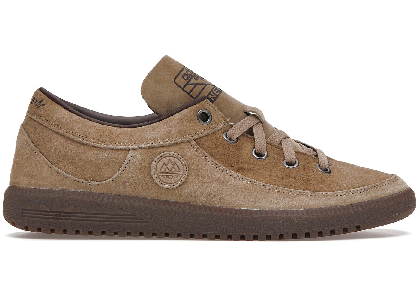アディダス 赤銅色 赤銅色 スニーカー メンズ ADIDAS NEW RAD SPZL BROWN GUM / HEMP HEMP GUM 3