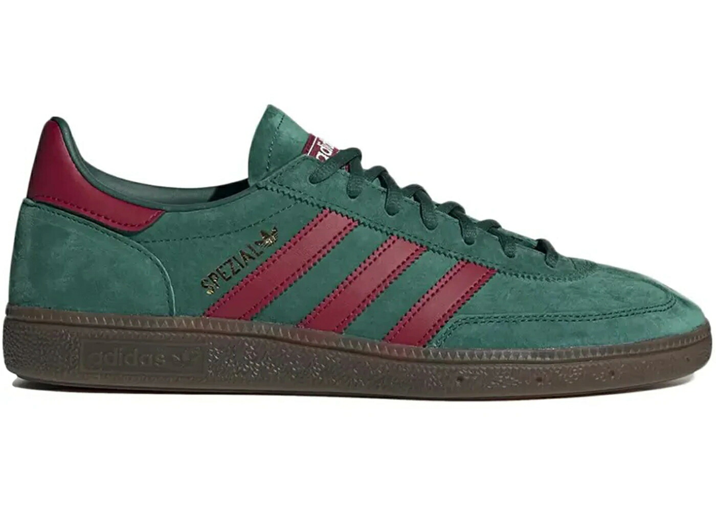 アディダス ハンドボール スペシアル 緑 緑であること ぶどう酒色 バーガンディー スニーカー メンズ ADIDAS HANDBALL SPEZIAL COLLEGIATE GREEN BURGUNDY / COLLEGIATE GREEN COLLEGIATE
