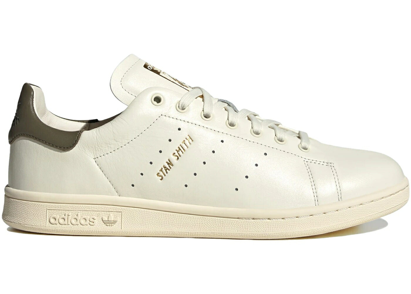 アディダス 白色 ホワイト オリーブ クリーム スタンスミス スニーカー メンズ ADIDAS STAN SMITH LUX OFF WHITE OLIVE STRATA / OFF WHITE CREAM WHITE OLIVE