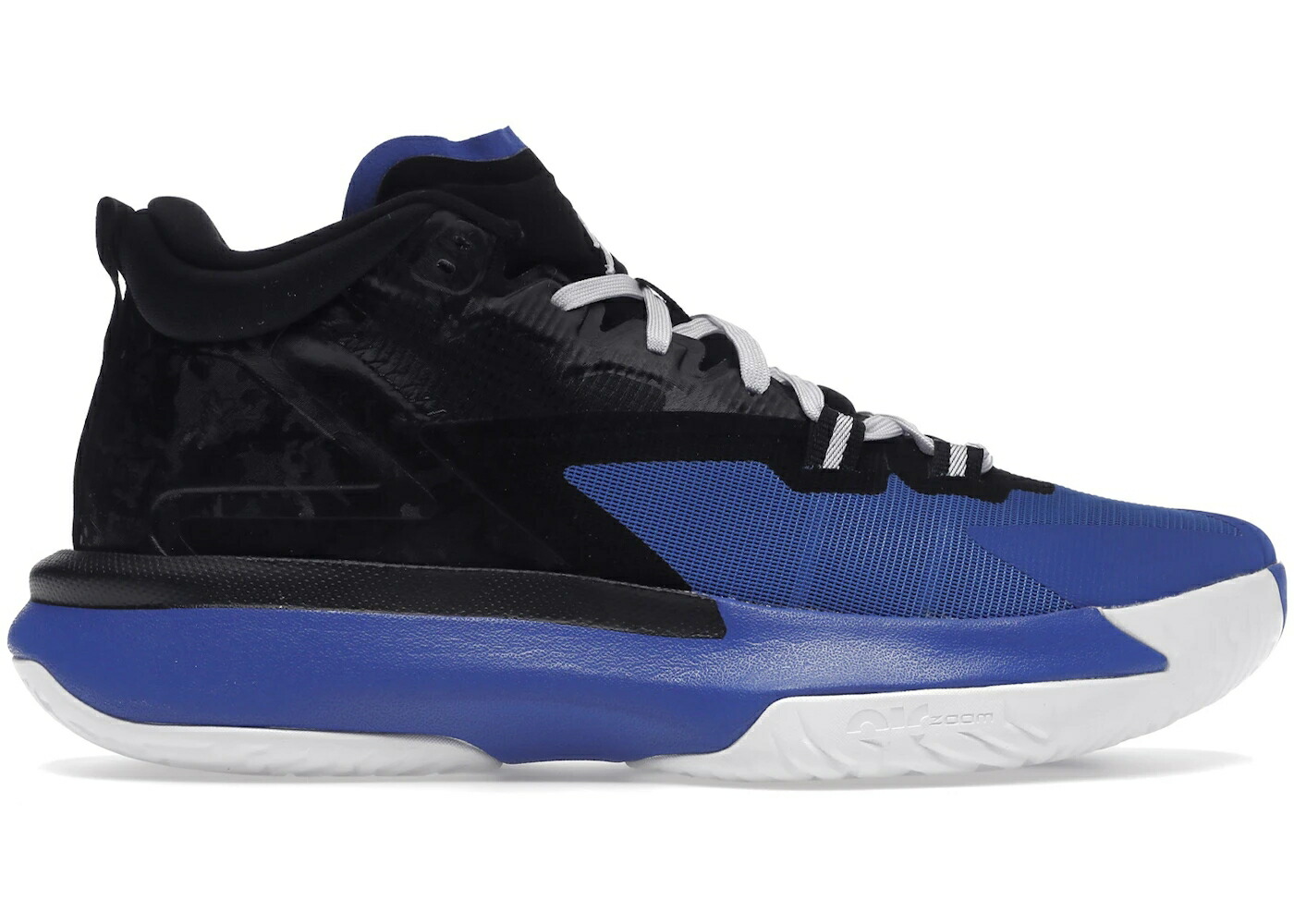 ナイキ ジョーダン デューク 黒色 ブラック 青色 ブルー 白色 ホワイト スニーカー メンズ JORDAN ZION 1 DUKE / BLACK BLUE WHITE