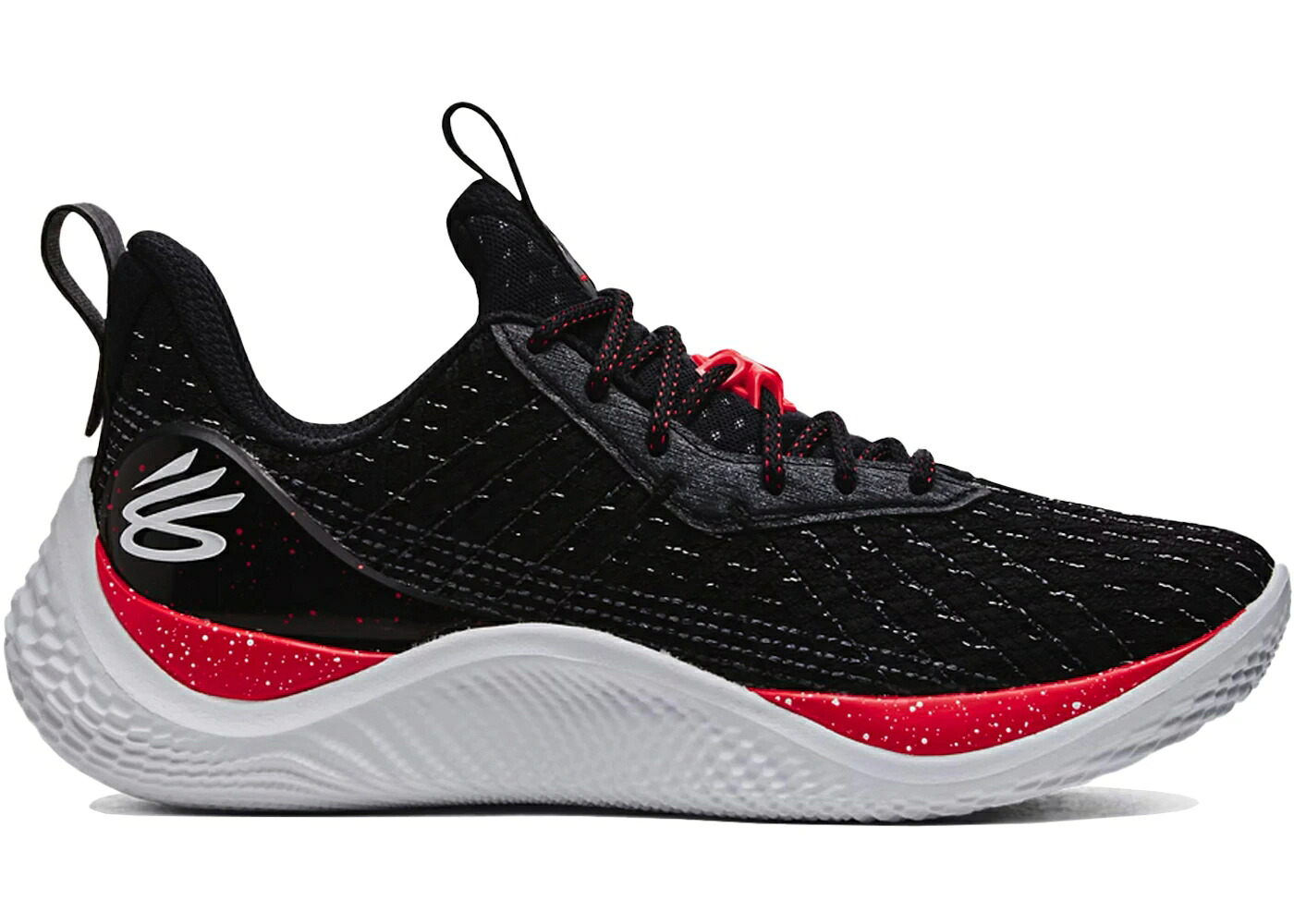 カリー フローレス カレッジ 黒色 ブラック 赤 レッド アンダーアーマー スニーカー メンズ UNDER ARMOUR UNDER ARMOUR CURRY FLOW 10 DAVIDSON COLLEGE PE / BLACK RED