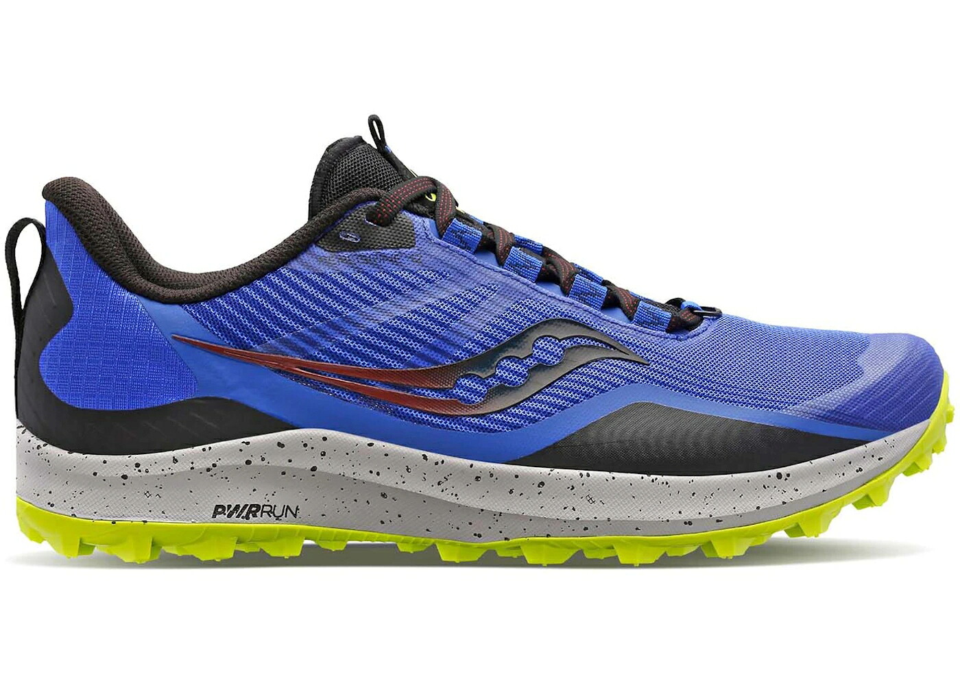 サッカニー 青碧 青碧 スニーカー メンズ SAUCONY PEREGRINE 12 BLUE RAZ ACID / BLUE RAZ ACID