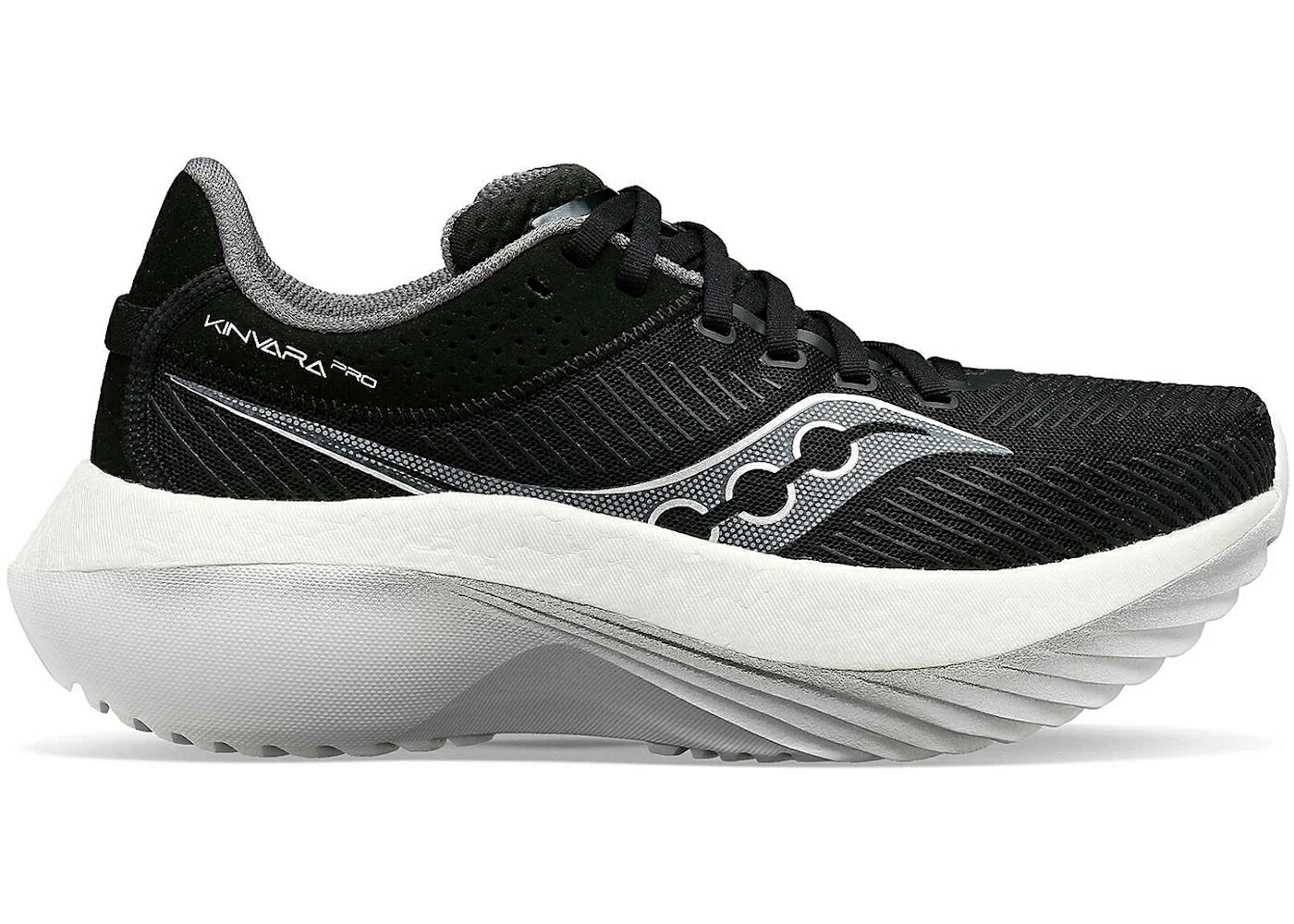 サッカニー 労働者階級 黒いこと 黒いこと 白いこと 白いこと スニーカー メンズ SAUCONY KINVARA PRO BLACK WHITE / BLACK WHITE