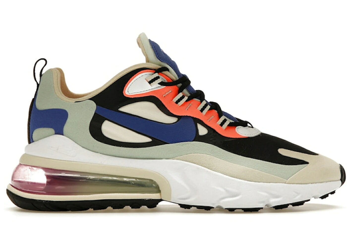 ナイキ マックス リアクト 青味 青み 黒いこと 黒いこと エア湖マックス WOMEN\u0027S スニーカー レディース NIKE AIR MAX 270 REACT FOSSIL PISTACHIO FROST (WOMEN\u0027S) / FOSSIL HYPER BLUE BLACK