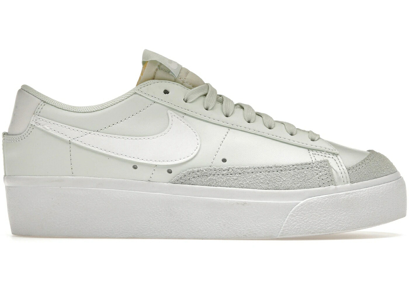 ナイキ ブレイザー 緑 緑であること 白いこと 白いこと WOMEN\u0027S スニーカー レディース NIKE BLAZER LOW PLATFORM BARELY GREEN (WOMEN\u0027S) / BARELY GREEN WHITE BARELY GREEN