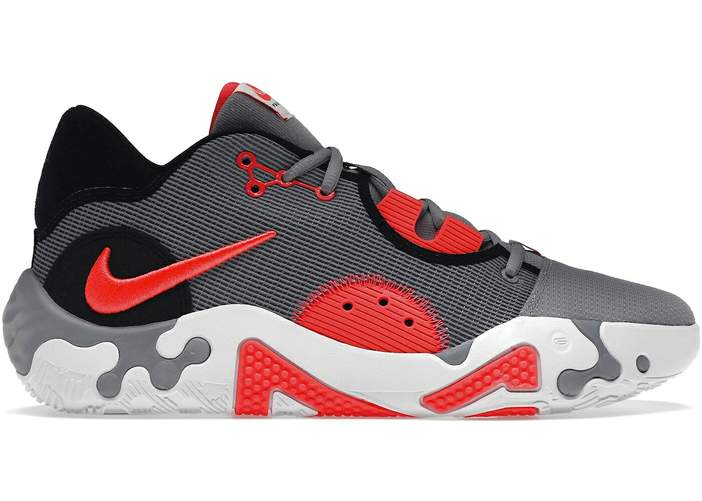 ナイキ 薄墨色 薄墨色 白いこと 白いこと スニーカー メンズ NIKE PG 6 INFRARED / LIGHT GREY INFRARED WHITE