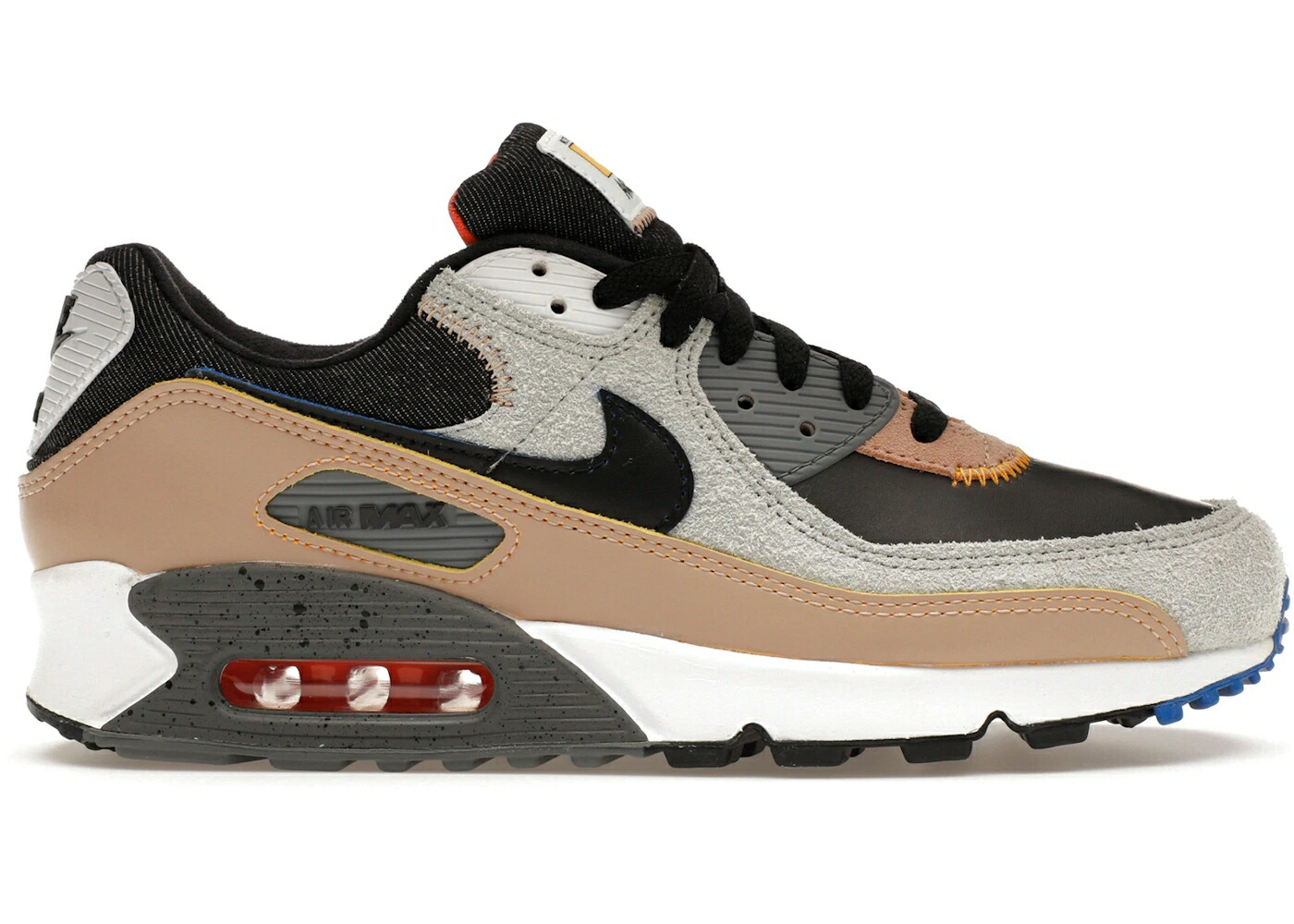 ナイキ マックス 薄墨色 薄墨色 黒いこと 黒いこと エア湖マックス \u0026 スニーカー メンズ NIKE AIR MAX 90 SE ALTER REVEAL GREY FOG / GREY FOG BLACK HEMP SMOKE GREY