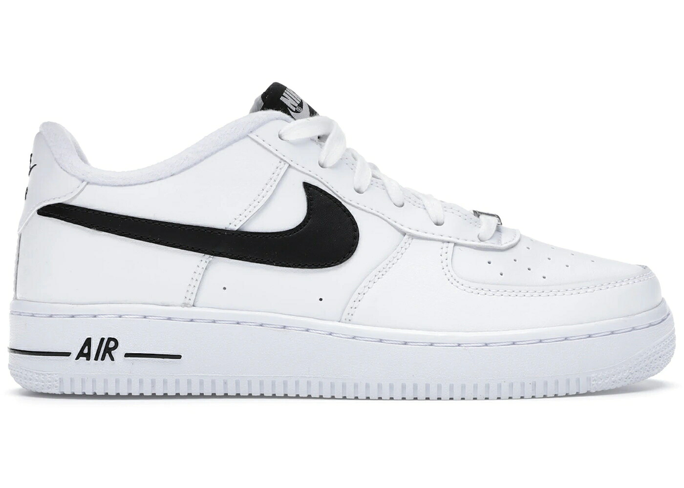 ナイキ 白いこと 白いこと 黒いこと 黒いこと 空軍 お坊っちゃん キッズ NIKE AIR FORCE 1 LOW AN20 WHITE BLACK (GS) / WHITE BLACK もの言う花 マタニティ スニーカー