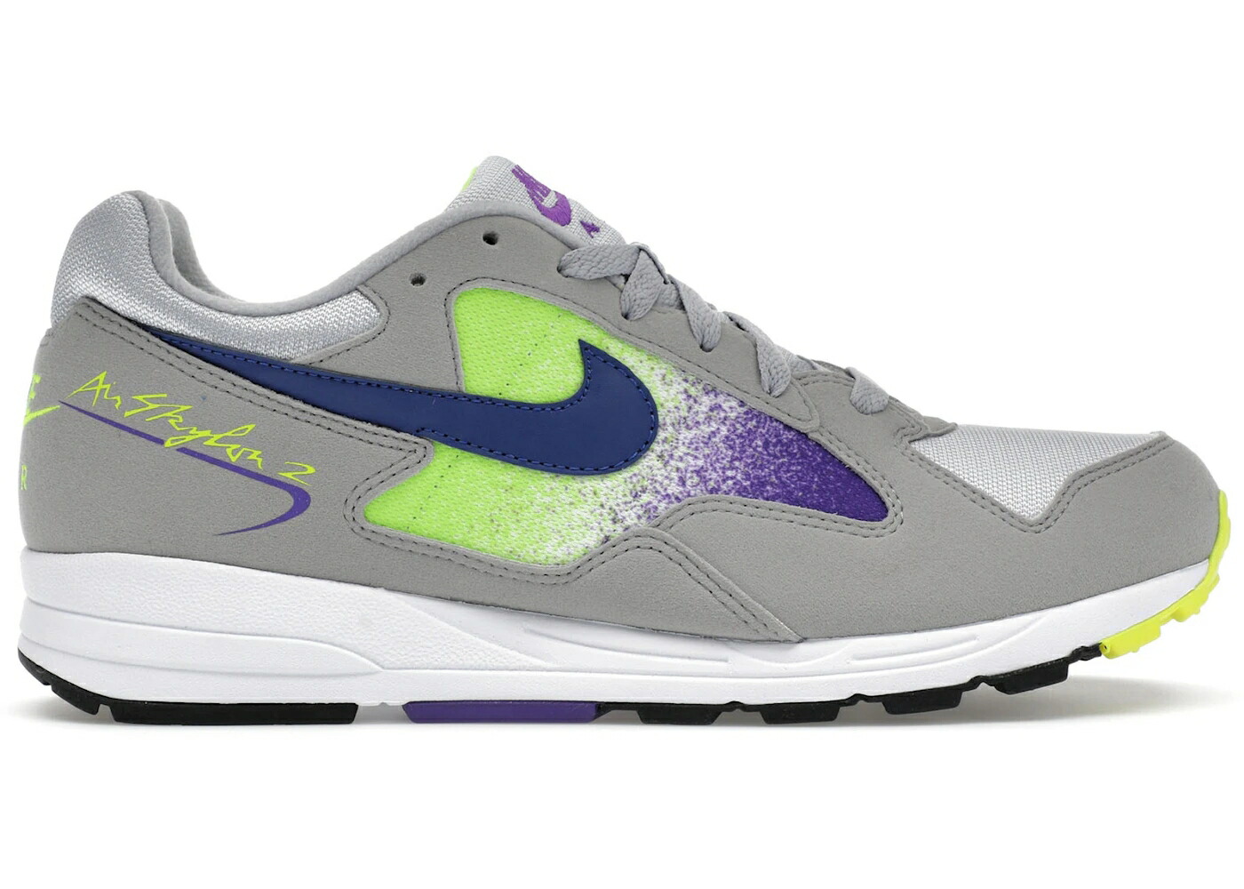 ナイキ 灰色 グレー ディープ スニーカー メンズ NIKE AIR SKYLON 2 GREY VOLT GRAPE / WOLF GREY VOLT HYPER GRAPE DEEP
