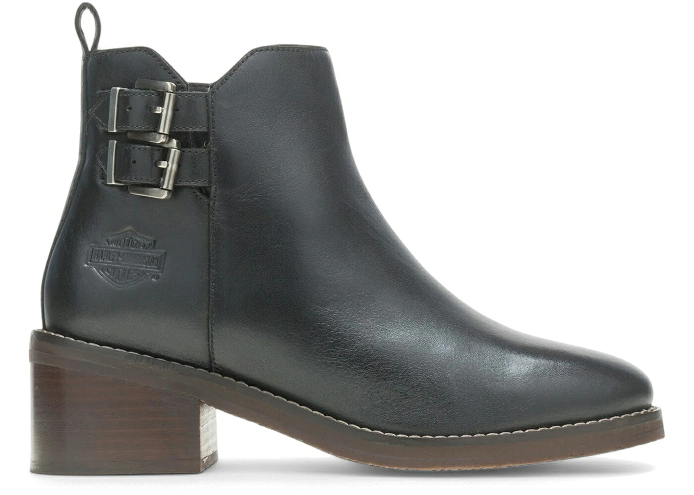 ハーレーダビッドソン バックル ブーツ 黒いこと 黒いこと WOMEN\u0027S スニーカー レディース HARLEY-DAVIDSON JONETTA BUCKLE BOOTS BLACK (WOMEN\u0027S) /