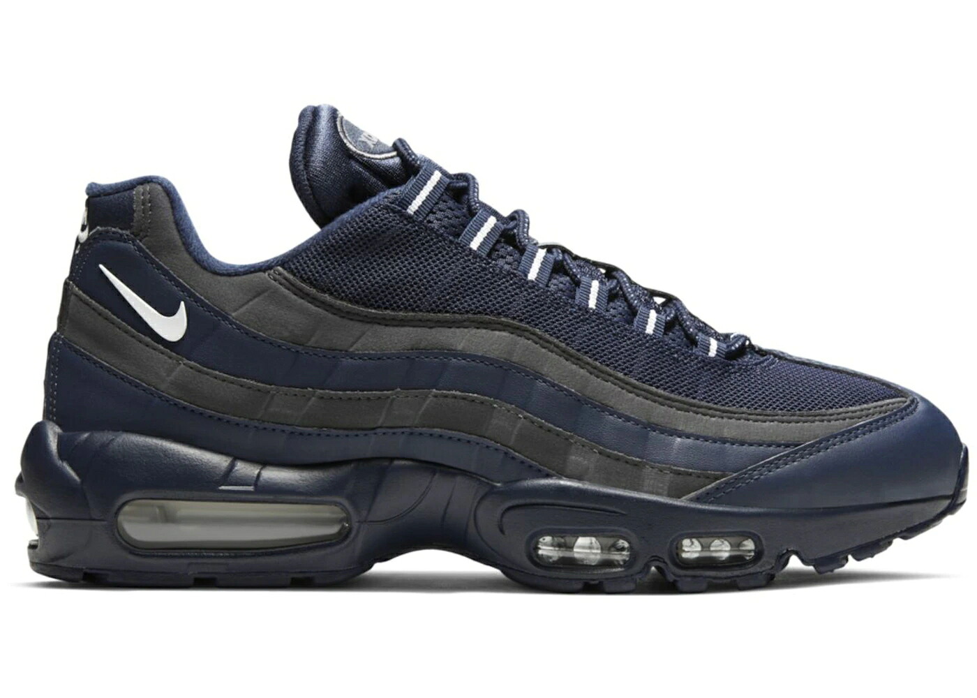 ナイキ マックス 薄墨色 薄墨色 白いこと 白いこと エア湖マックス スニーカー メンズ NIKE AIR MAX 95 OBSIDIAN / OBSIDIAN IRON GREY WHITE
