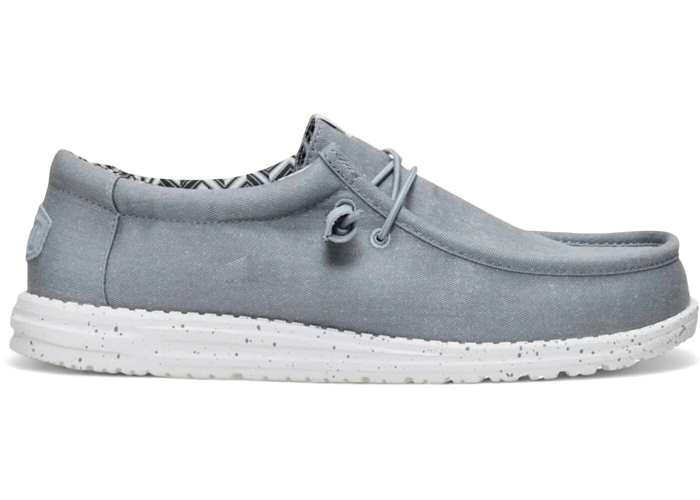 ヘイデュード 灰色 グレー スニーカー メンズ HEY DUDE HEY DUDE WALLY STRETCH CANVAS LIGHT GREY / LIGHT GREY 33,475円