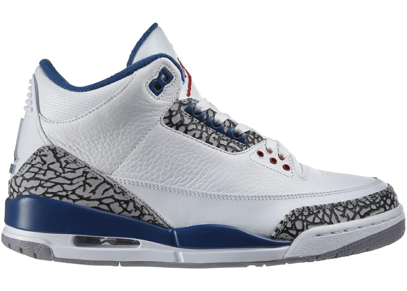 ナイキ ジョーダン 青み 青色 白いこと 白いこと 薄墨色 シメント 薄墨色 スニーカー メンズ JORDAN 3 RETRO TRUE BLUE (2001) / WHITE CEMENT GREY TRUE BLUE