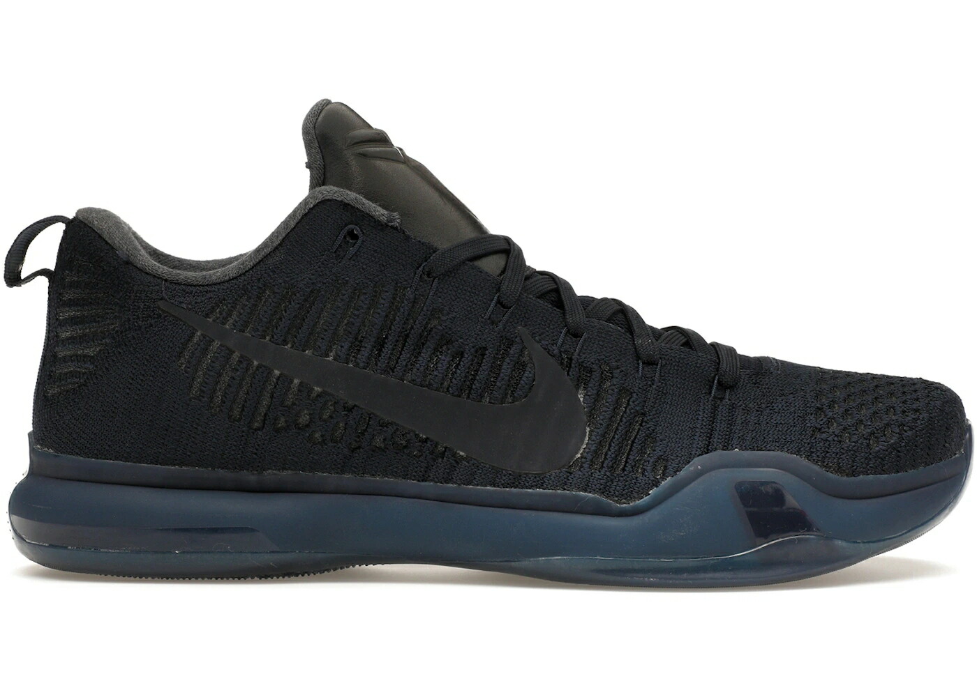ナイキ コービー エリート 黒色 ブラック マンバ コレクション スニーカー メンズ NIKE KOBE 10 ELITE LOW BLACK MAMBA COLLECTION FADE TO / DARK OBSIDIAN DARK OBSIDIAN