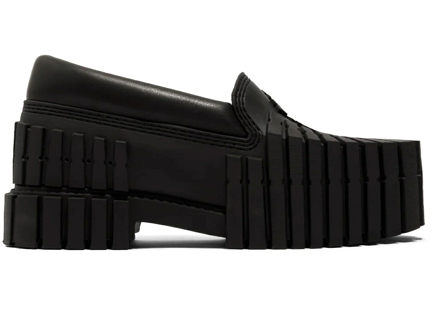 置き目毛皮 スニーカー 黒いこと 黒いこと スニーカー メンズ MSCHF 2X4 LOAFER BLACK /