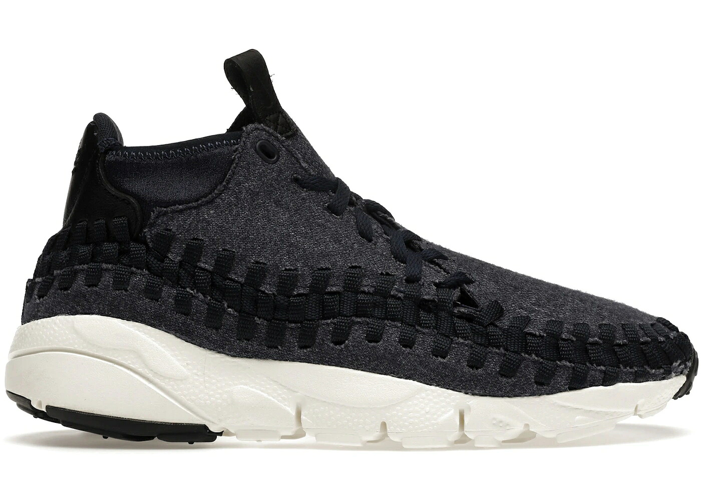 ナイキ ウーブン チャッカ ジーンズ 黒いこと 黒いこと スニーカー メンズ NIKE AIR FOOTSCAPE WOVEN CHUKKA DENIM / OBSIDIAN BLACK SAIL BLACK
