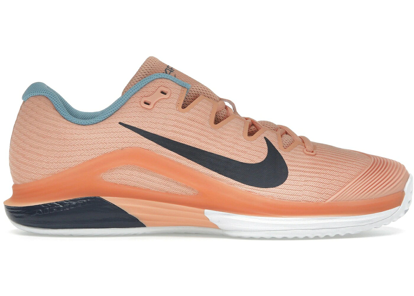 ナイキ 厚地の外套 白いこと 白いこと ジーンズ スニーカー メンズ NIKE COURT VAPOR 12 CLAY APRICOT AGATE WHITE DENIM TURQUOISE OBSIDIAN / APRICOT AGATE WHITE DENIM 靴-スニーカー