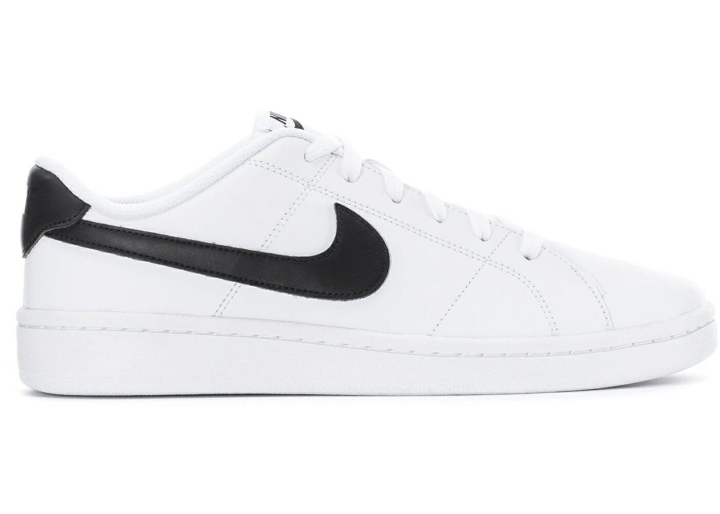 ナイキ コート 白色 ホワイト 黒色 ブラック スニーカー メンズ NIKE COURT ROYALE 2 LOW WHITE BLACK / WHITE BLACK