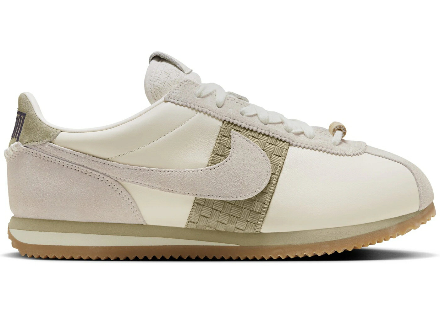 ナイキ コルテッツ ウーブン 象牙色 オリーブ スニーカー メンズ NIKE CORTEZ NAI-KE WOVEN / PALE IVORY PHANTOM NEUTRAL OLIVE