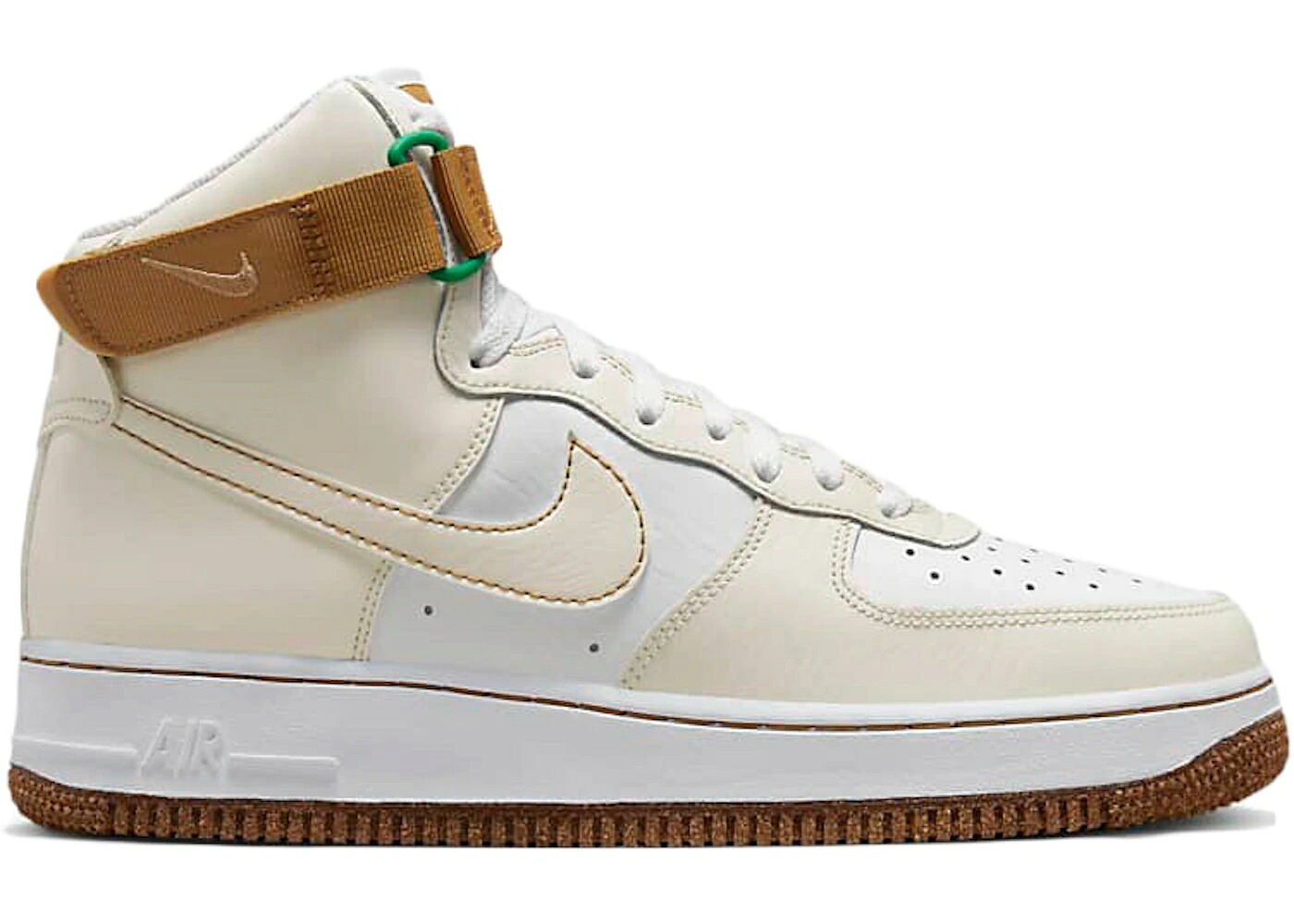 ナイキ ご機嫌 白いこと 白いこと ゴールド 空軍 \u002707 スニーカー メンズ NIKE AIR FORCE 1 HIGH LV8 EMB PHANTOM WHITE / PHANTOM WHITE ELEMENTAL GOLD