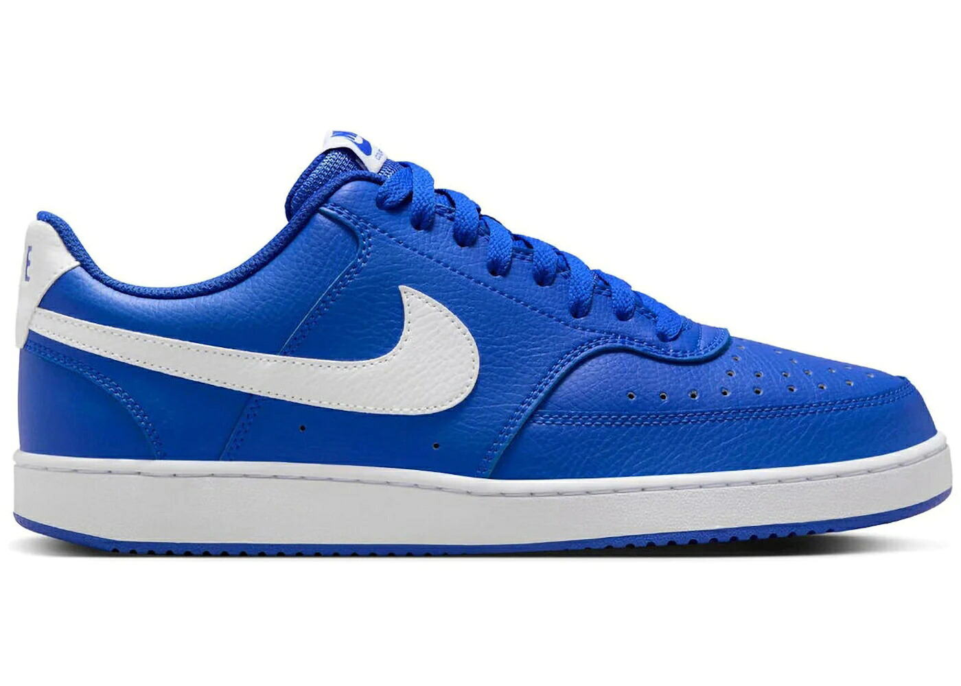 ナイキ コート 青色 ブルー 白色 ホワイト スニーカー メンズ NIKE COURT VISION LOW RACER BLUE / RACER BLUE WHITE|スニケス