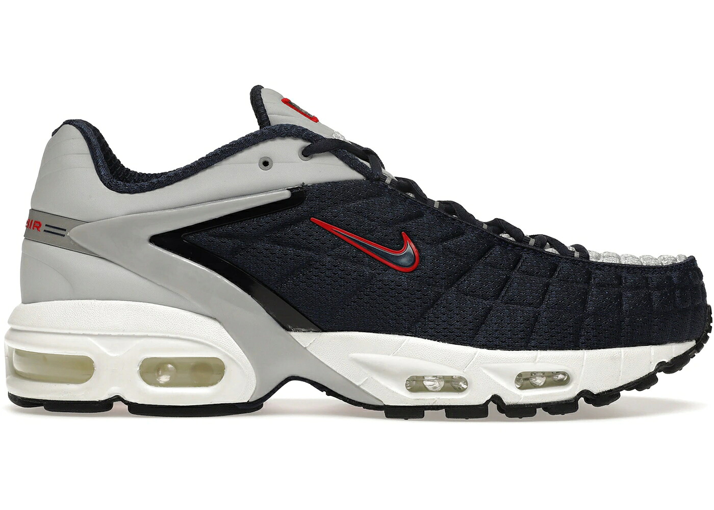 ナイキ マックス テイルウィンド 紺色 ネイビー 赤 レッド エアマックステイルウィンド スニーカー メンズ NIKE AIR MAX TAILWIND 5 MIDNIGHT NAVY / MIDNIGHT NAVY UNIVERSITY RED｜スニケス 72,380円