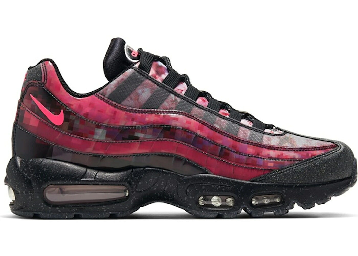 ナイキ マックス 黒色 ブラック ピンク 灰色 グレー エアマックス スニーカー メンズ NIKE AIR MAX 95 CHERRY BLOSSOM / BLACK PINK GREY