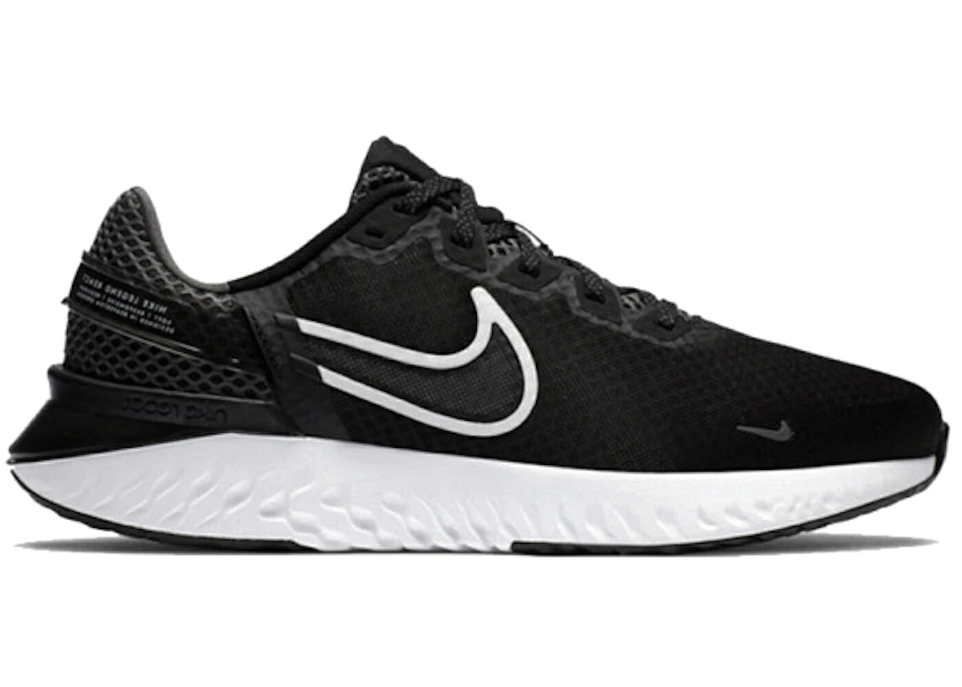ナイキ 昔ばなし リアクト 黒いこと 黒いこと 白いこと 白いこと スニーカー メンズ NIKE LEGEND REACT 3 BLACK / BLACK WHITE BLACK
