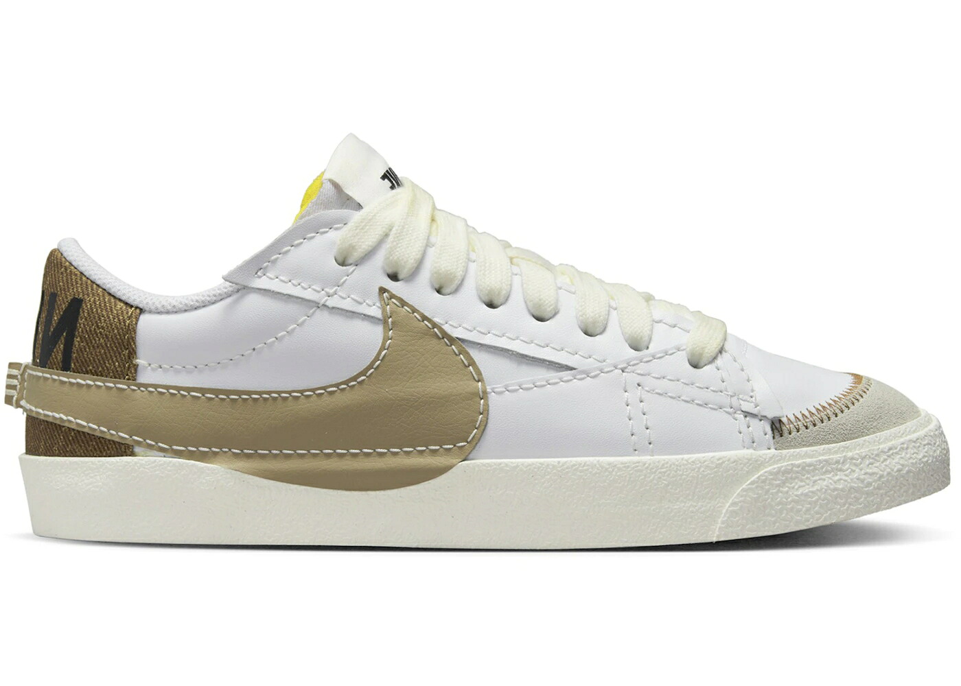 ナイキ ブレイザー ジャンボ カーキ 混雑時 白いこと 白いこと 黒いこと 黒いこと スニーカー メンズ NIKE BLAZER LOW 77 JUMBO KHAKI HAZEL RUSH / WHITE KHAKI SAIL BLACK HAZEL